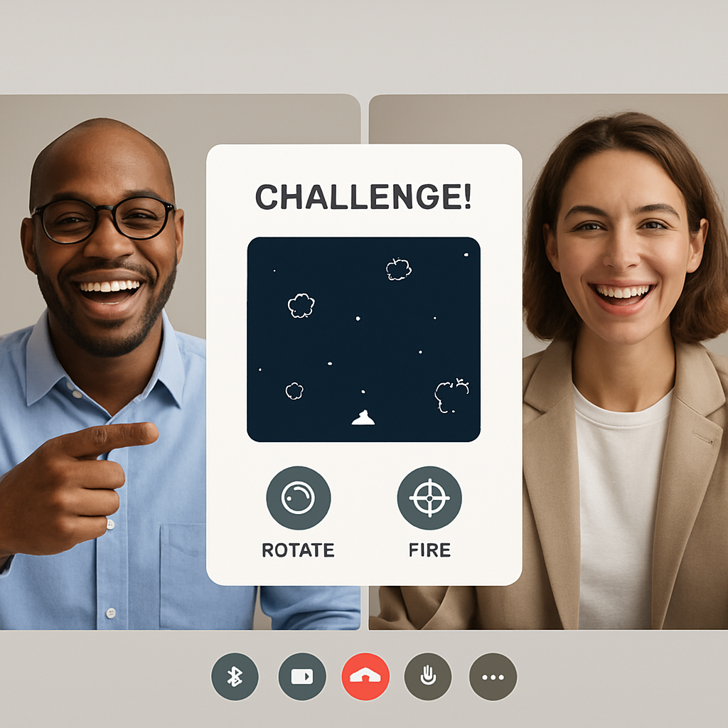 Mini-Games — Challenge Anyone in the Meeting