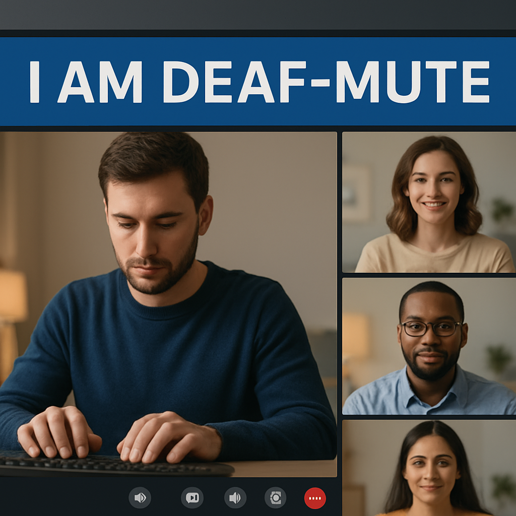 Type to Speak — Announcements for Everyone
