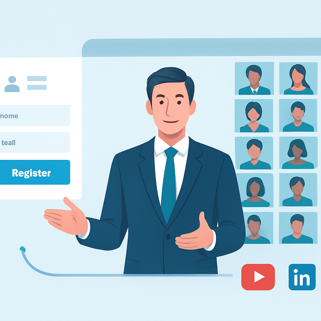 Turn webinars into a lead machine